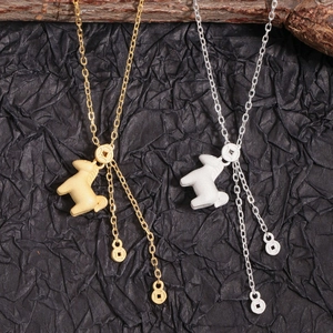 Elegante S925 Silber Pferdekette mit Münzanhängern in Gold und Silber für Damen