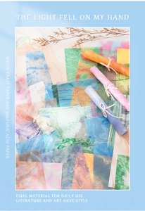 Detailed close-up of marble fluid texture craft paper for scrapbooking decoration