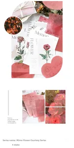 Vintage χαρτί scrapbooking με τριαντάφυλλα και αισθητικές λεπτομέρειες κολάζ εφήμερα