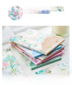 Close-up of floral lace theme scrapbook paper with vintage butterfly and flower designs