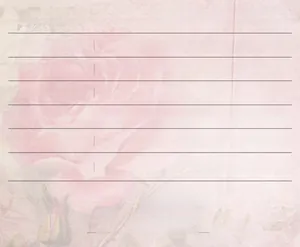 Detail view showing material specifications for vintage DIY scrapbooking paper sets