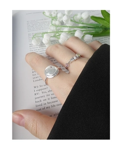 Detailed close-up of S925 silver smiley face ring set with colorful zircon stones