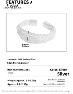 Macro detail of S925 sterling silver multilayer rope ring with 7.05mm width