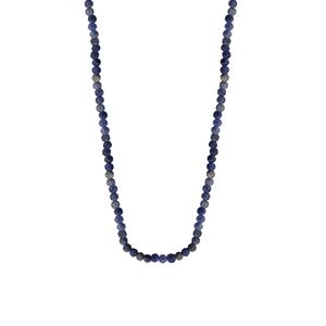 925 Sterling Zilveren Halsketting Vrouwen Lapislazuli Turkoois Kralen Gefacetteerde Sleutelbeenketting Ins Stijl Sieraden