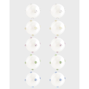 925 Sterlingsilber Künstliche Perle Ohrstecker Für Damen Strass Eingelegt Elegant INS Stil Runde Ball Schmuck Geschenk