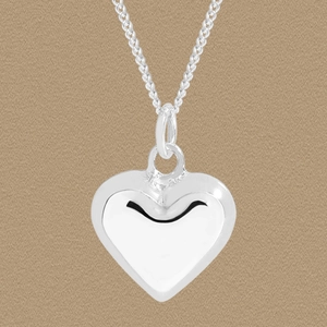 Minimalist 925 Sterling Silver Heart Pendant Necklace Women Long Heart Sweater Necklace Elegant Minimalist Jewelry Gift