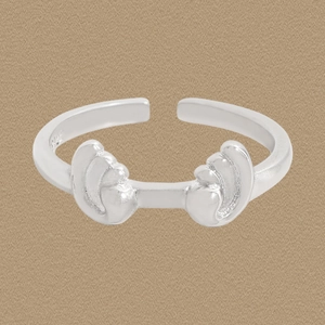 S925 Sterling Silver Wave Adjustable Open Ring For Women Minimalist INS Style Electroplated Silver Finger Ring Fashion Jewelry