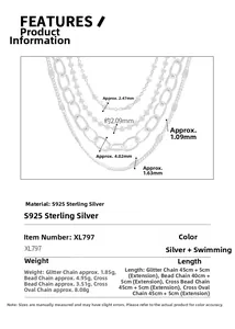Dettaglio di collane in argento sterling S925 con varie larghezze da 1 mm a 4 mm
