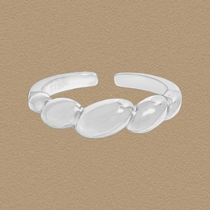S925 Sterlingsilber Geflochtener Offener Ring Für Damen Minimalistischer Koreanischer Ins Stil Stapelbarer Mode Schmuck Fingerring