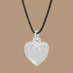 S925 Sterling Silver Heart Pendant Necklace Adjustable Black Cord Minimalist Korean Ins Style Fashion Jewelry For Women
