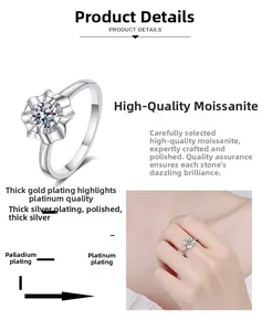Detailed view of S925 silver heart ring featuring multi-layer rhodium and palladium plating