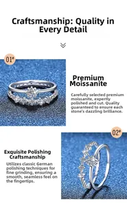 Dettaglio macro di moissanite taglio rotondo incastonata in argento s925 lucido