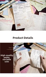 Detailed close-up of vintage contract style paper material for DIY scrapbook decoration