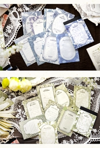 Detailed macro shot of vintage floral stationery paper with classic botanical designs