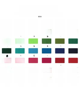 Detailed chart showing 42 custom color options for children felt busy board material