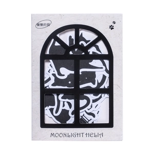 Moonlight Helia Katzen-Stickerset mit 20 dekorativen Aufklebern für DIY-Journale