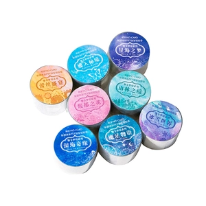 Luminous gold dream series laser silver PET decorative tape for scrapbooking 8 roll set