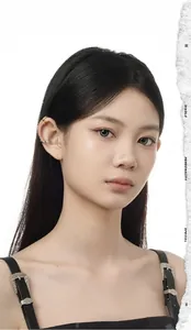 Detailed view of gold and silver minimalist ear cuffs with micro-inlaid zircons