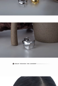 Macro detail of S925 sterling silver ring showing the irregular texture and hallmark