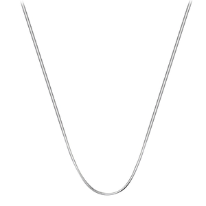 Collier ras du cou minimaliste en argent sterling S925 avec chaîne serpent