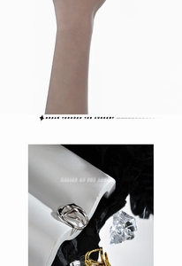 Detailed view of S925 sterling silver irregular open ring with twisted metallic texture