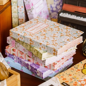 Collezione di Carta per Scrapbook Botanica Vintage Carta Materiale Floreale Estetica per Diario di Journaling Decorazione Fai da Te