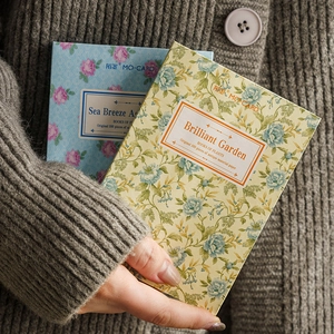 Set di carta scrapbooking botanica vintage con disegni floreali per diario 100 fogli