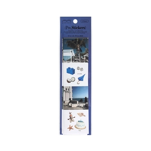 Papermore aesthetic stationery stickers featuring scenic photos and hand-drawn art for journals