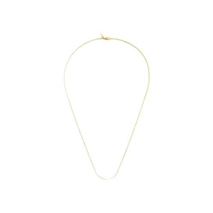Minimalist gold stainless steel snake chain necklace with lobster clasp closure