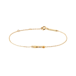 Minimalist S925 sterling silver gold bracelet with rectangular colorful zircon gemstones