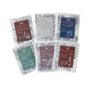 Mo-Card zwart-wit zilverfolie stickers van overtrekpapier voor scrapbooking en decoratie
