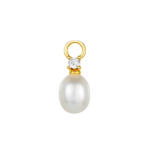 925 Sterling Silver Drop Earrings With Oval Shell Artificial Pearl And Cubic Zirconia Elegant Minimalist Fashion Jewelry For Women