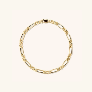 Minimalist 925 Sterling Silver Figaro Bracelet For Women Men Gold Silver Plated Paperclip Chain Link High End Fashion Jewelry Gift