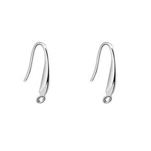 925 Sterling Silver Earring Hooks DIY Jewelry Findings Polished U-Shape Earring Wire For Jewelry Making Earrings Accessory