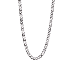 Retro 925 Sterling Silver Cuban Link Necklace For Men Women Minimalist Hip Hop Punk Curb Chain Polished Jewelry Gift