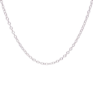 Classic S925 sterling silver cross chain necklace for men with polished finish