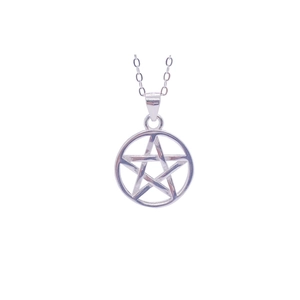 925 Sterling Silver Pentagram Pendant Necklace Minimalist Geometric Circle Star Pendant For Women Men Fashion Jewelry Gift