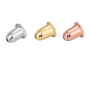 Chiusure per orecchini in argento S925 nelle varianti argento, oro e oro rosa