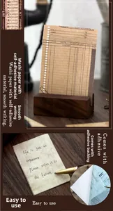 Detail of vintage washi paper stickers showing adhesive backing and writing texture