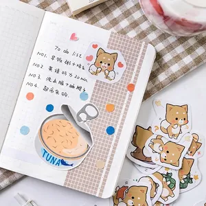 Set di adesivi Shiba Inu carini per scrapbooking e decorazioni creative fai-da-te