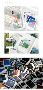 LOMO landscape stickers for phone cases and DIY scrapbooking decoration