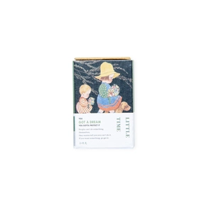 LITTLE TIME vintage mini-decoratieve kaarten voor journaling met retro-illustraties