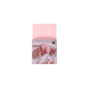 Infeel.me floral boxed stickers 46 pieces pink botanical decorative stationery stickers