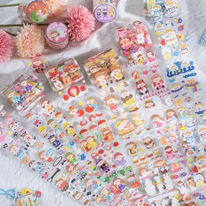 Cartoon Cute Girl Washi Tape For Journaling DIY Decorative Stickers Scrapbooking Arts Crafts Supplies Coated Paper Tape