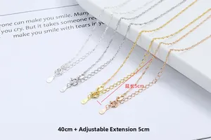Macro view of S925 sterling silver water wave chains in silver gold and rose gold