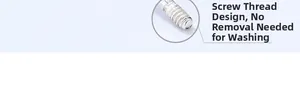Macro detail of S925 sterling silver earring screw back design for secure sleep wear