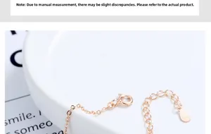 Macro detail of rose gold 925 silver bracelet featuring lobster clasp and S925 hallmark
