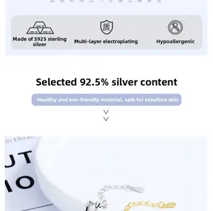 Detailed view of S925 sterling silver minimalist square chain in gold and silver finish