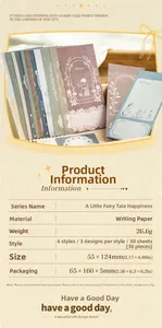 Detailed view of fairy tale themed memo pads with Peter Rabbit illustrations for scrapbooking