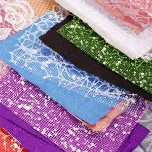 Glitzerpapier mit Gitterstruktur für DIY Scrapbooking und Geschenkverpackungsdekor